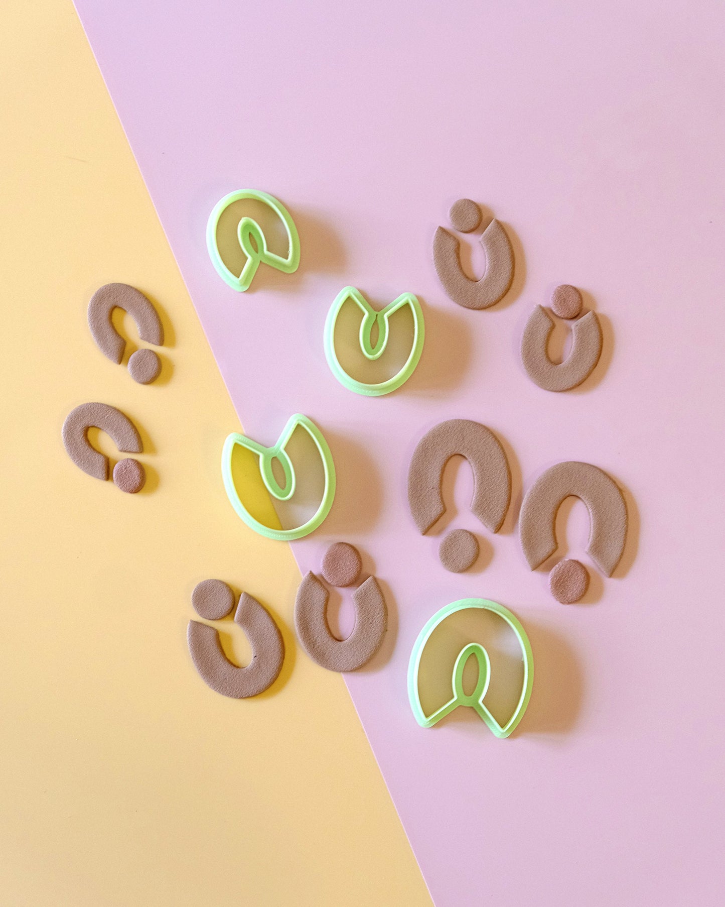 Oval Hoop Polymer Clay Cutters