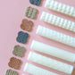 Knitted Texture Roller for Polymer Clay Earrings