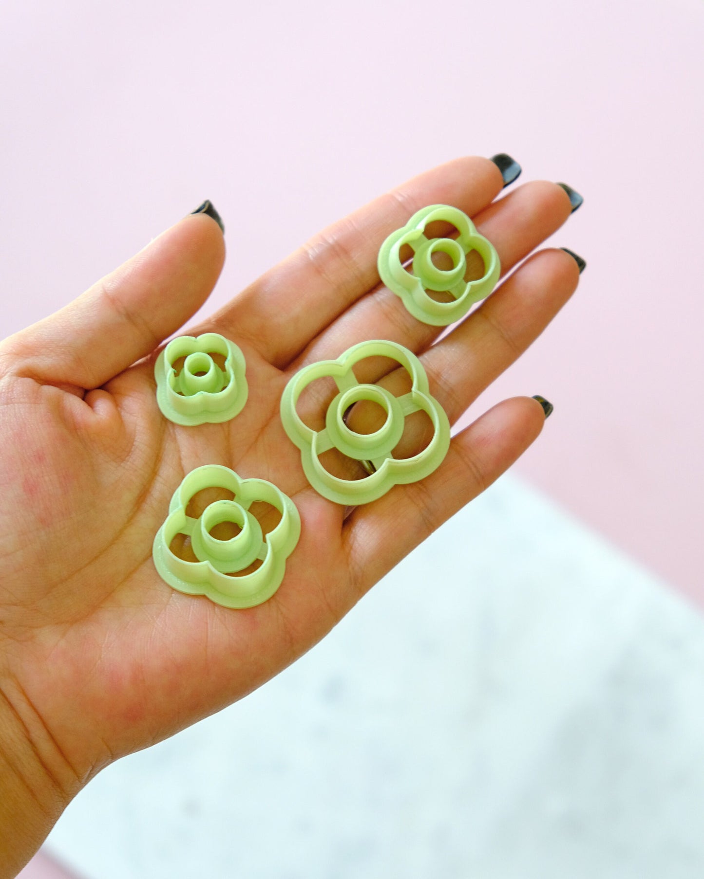 Four Leaf Flower Donut & Basic Clay Cutters