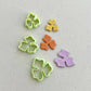 Petal Flower Polymer Clay Cutters