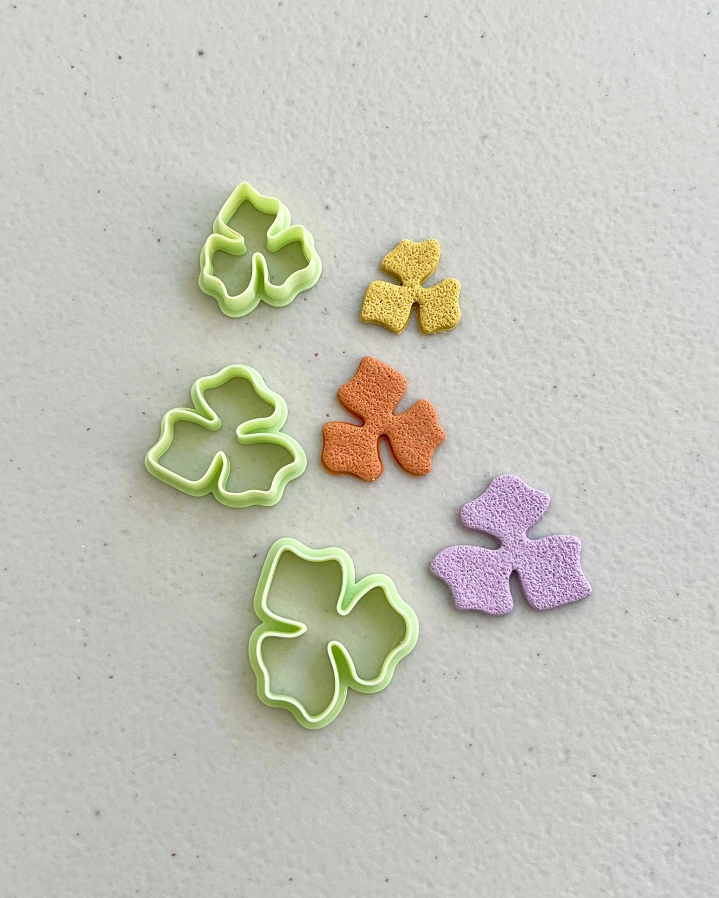 Petal Flower Polymer Clay Cutters