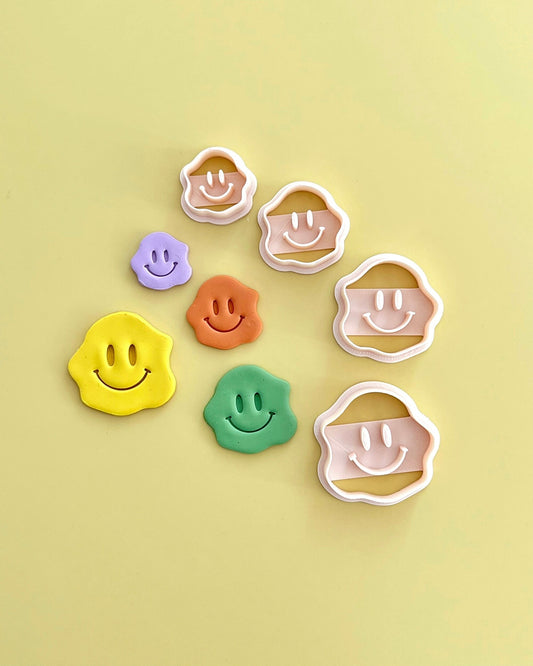 Smiley Face Polymer Clay Cutters