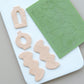 Leaf Texture Mat for Polymer Clay Earrings