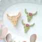 Cow Skull Polymer Clay Cutters