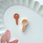 Key and Lock Polymer Clay Cutters