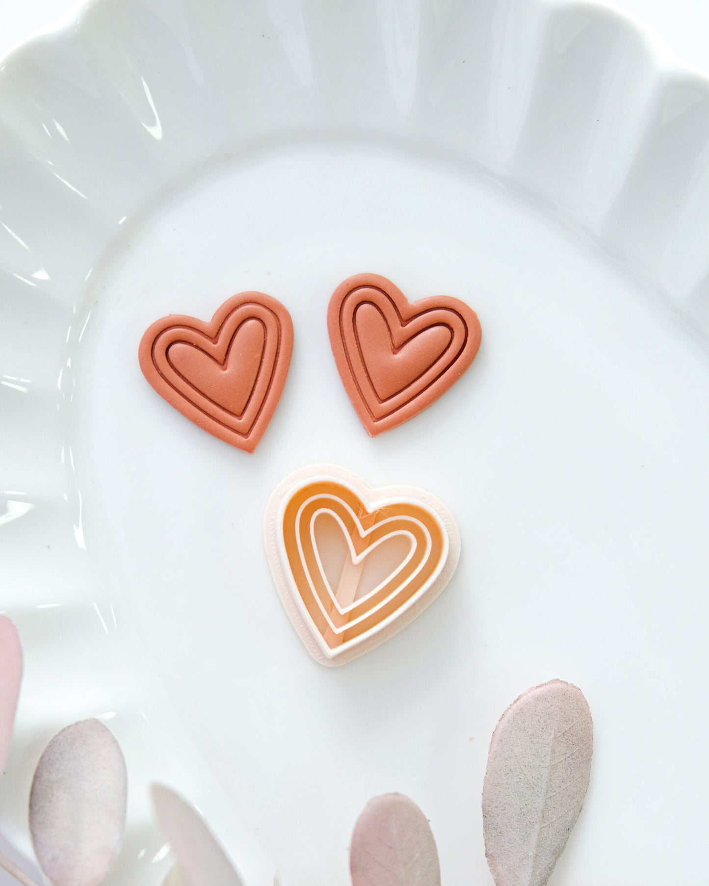 Heart Shape Polymer Clay Cutters