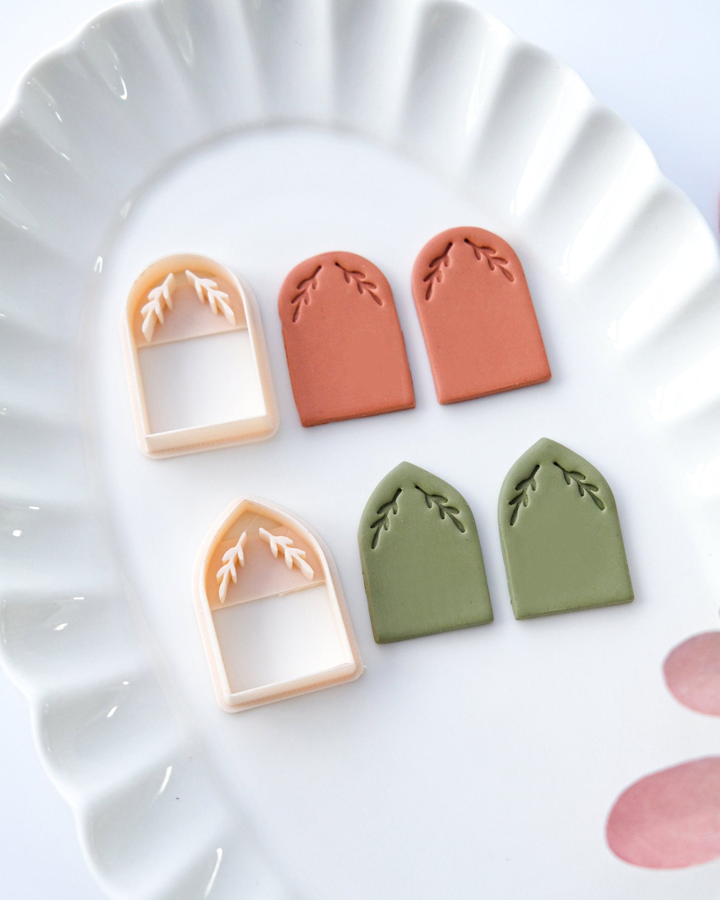 Arch Polymer Clay Cutters | Art Deco Clay Earring Cutters