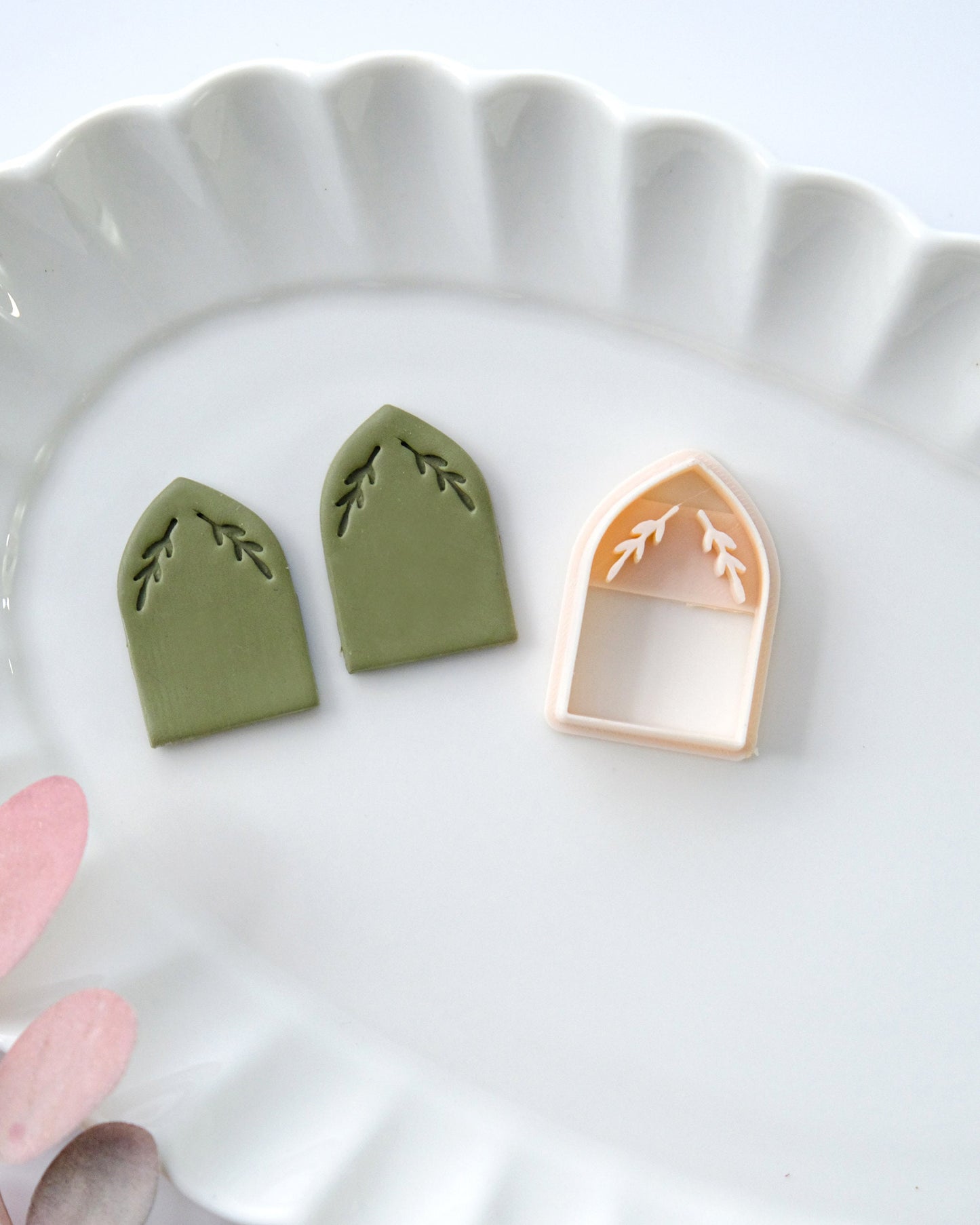 Arch Polymer Clay Cutters | Art Deco Clay Earring Cutters