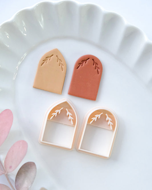Arch Polymer Clay Cutters | Art Deco Clay Earring Cutters