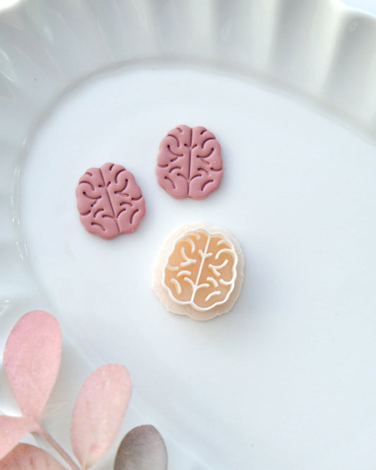 Brain Polymer Clay Cutters