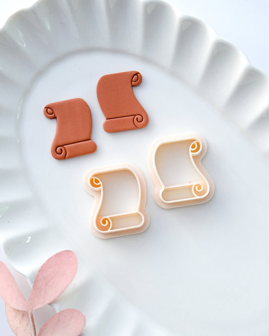 Paper Scroll Polymer Clay Cutters