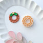 Christmas Wreath Clay Cutters