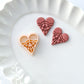 Heart Shaped Ice Cream  Valentines Day Polymer Clay Cutter