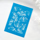 Boho Butterfly Silk Screen Stencils for Polymer Clay