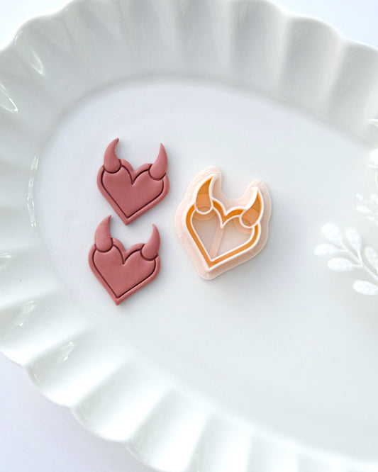 Devil Heart  Clay Cutters