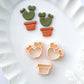Cactus Boho Polymer Clay Cutters