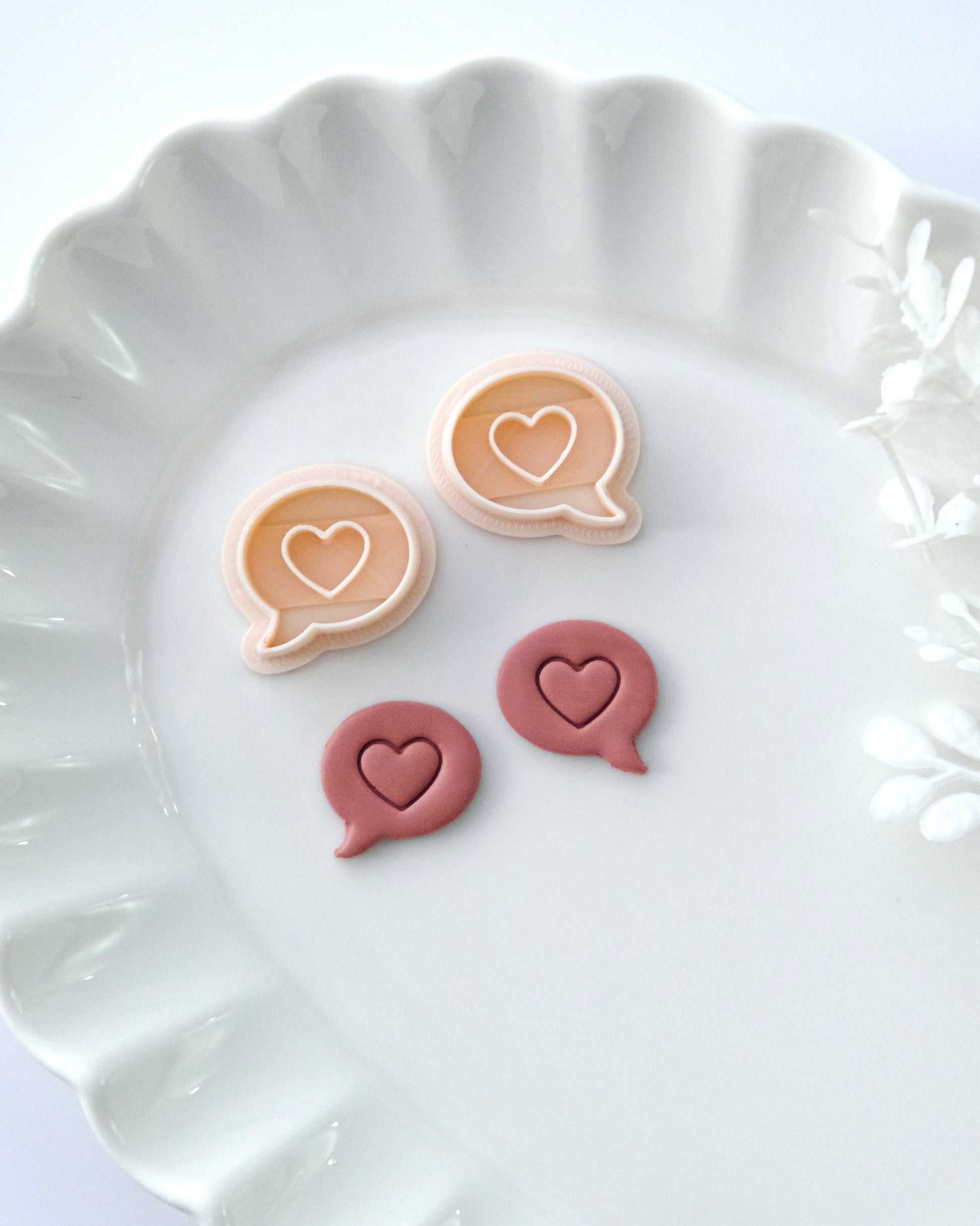 Puocaon Valentines Polymer Clay Cutters