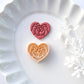 Rose Heart Valentines Polymer Clay Cutters