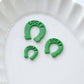 St Patrick's Day Horseshoe Polymer Clay Cutters