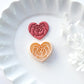 Rose Heart Valentines Polymer Clay Cutters
