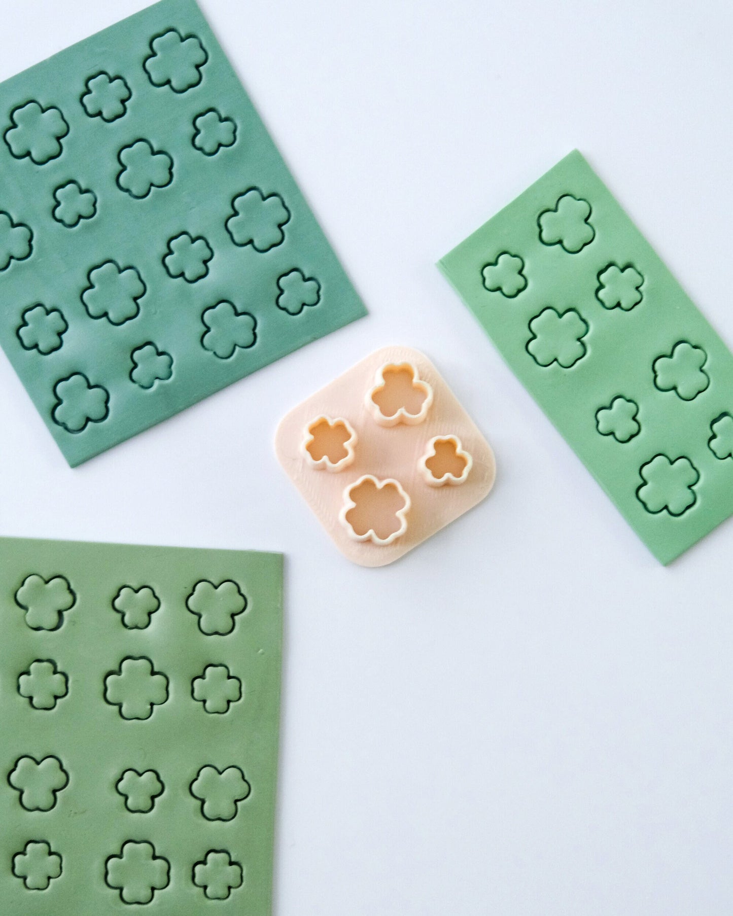 Clover Leaf Mini Polymer Clay Cutters