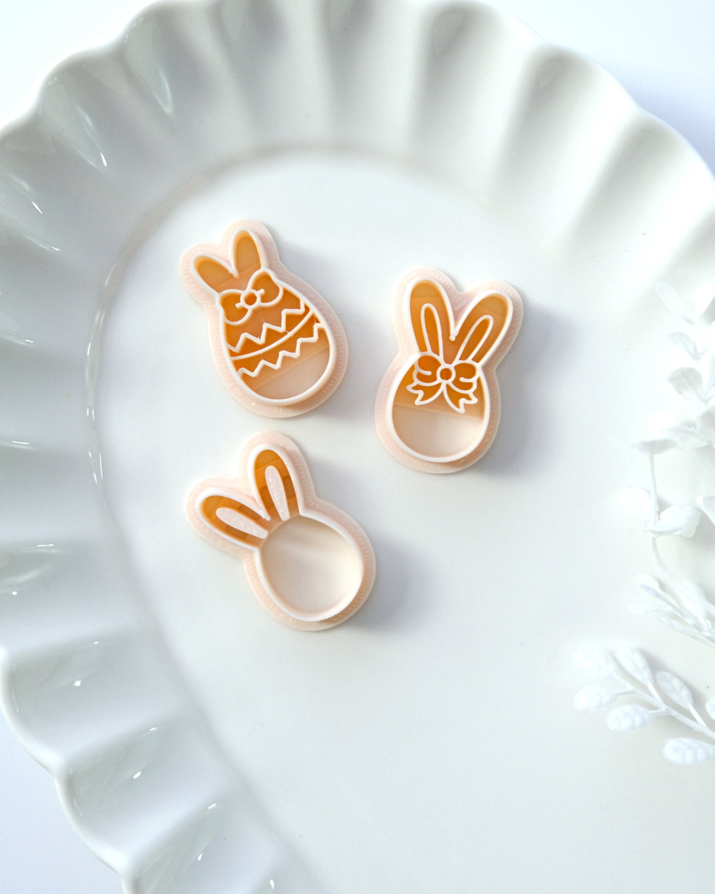 Easter Egg Clay Earring Cutters