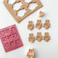Easter Bunny#5 Stud Clay Cutters Set