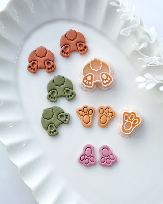 Easter Bunny#6 Clay Earring Cutters