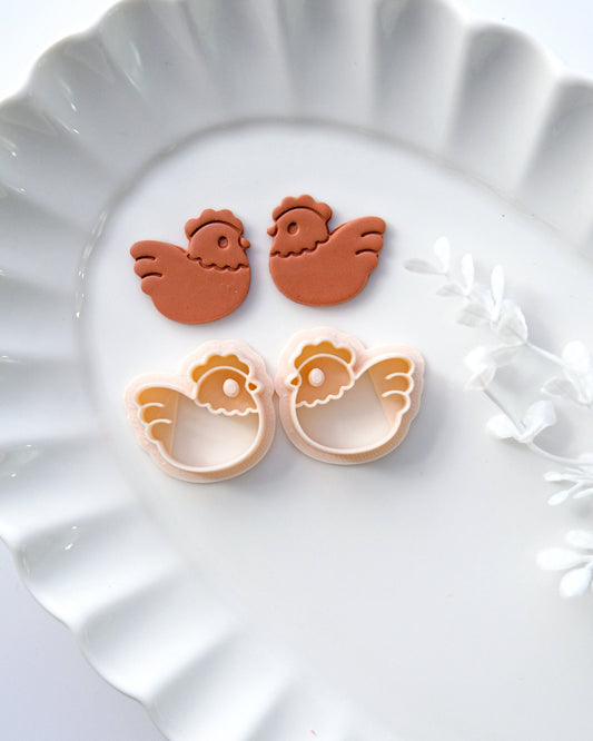 Easter Hen Polymer Clay Cutters