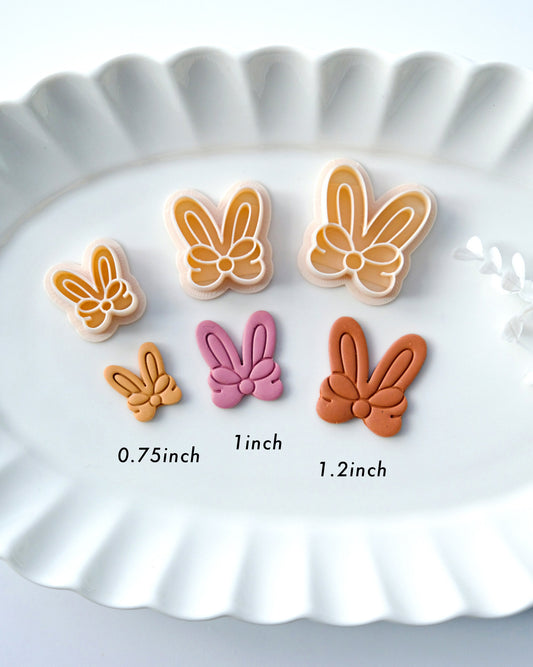 Easter Bunny Clay Earring Cutters