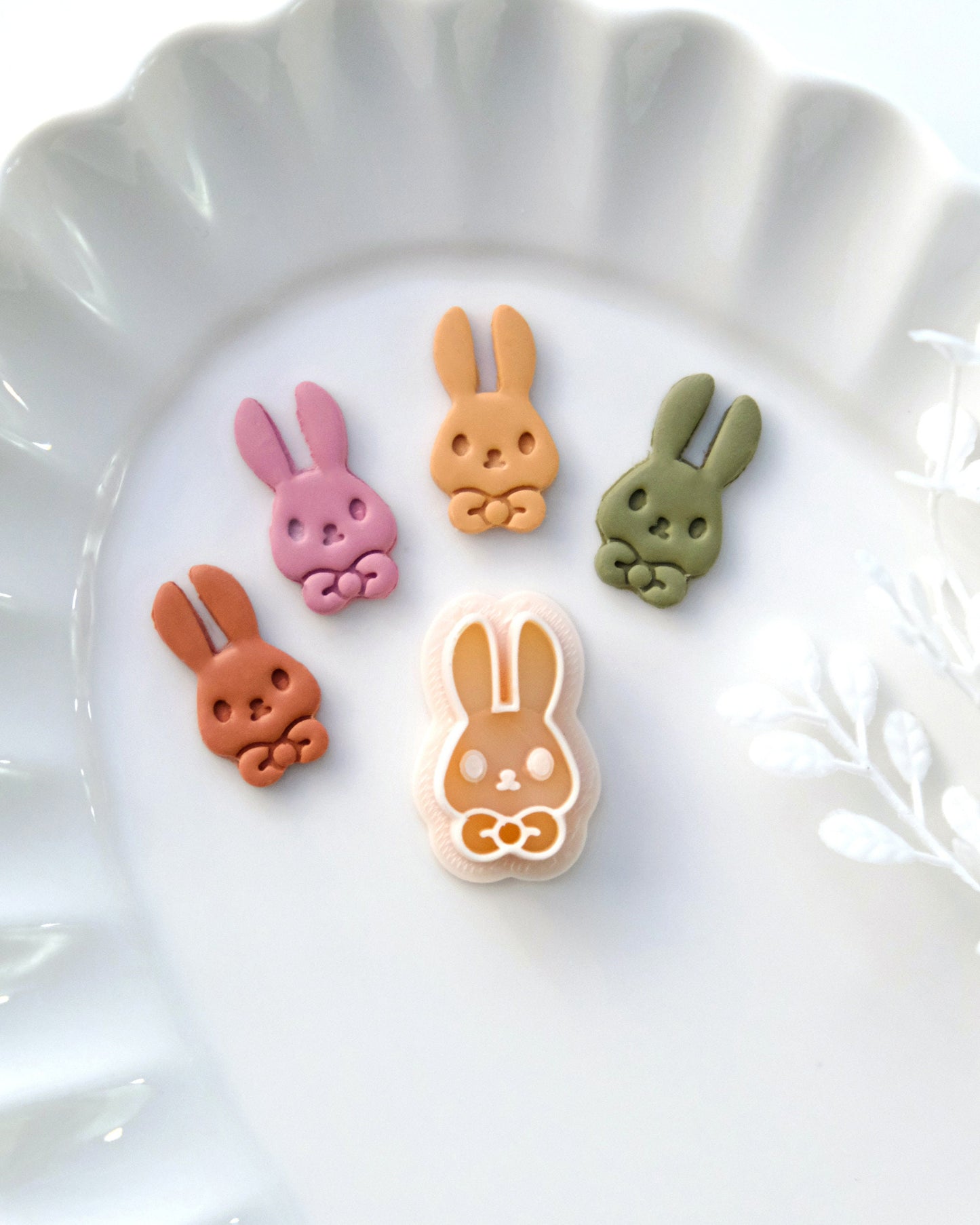 Easter Bunny#4 Polymer Clay Cutter