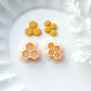 Honeycomb Polymer Clay Earring Cutters