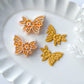 Boho Floral Butterfly Clay Earring Cutters