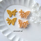 Boho Floral Butterfly Clay Earring Cutters
