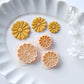 Spring Flower Daisy Clay Earring Cutters