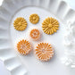 Spring Daisy Polymer Clay Cutters