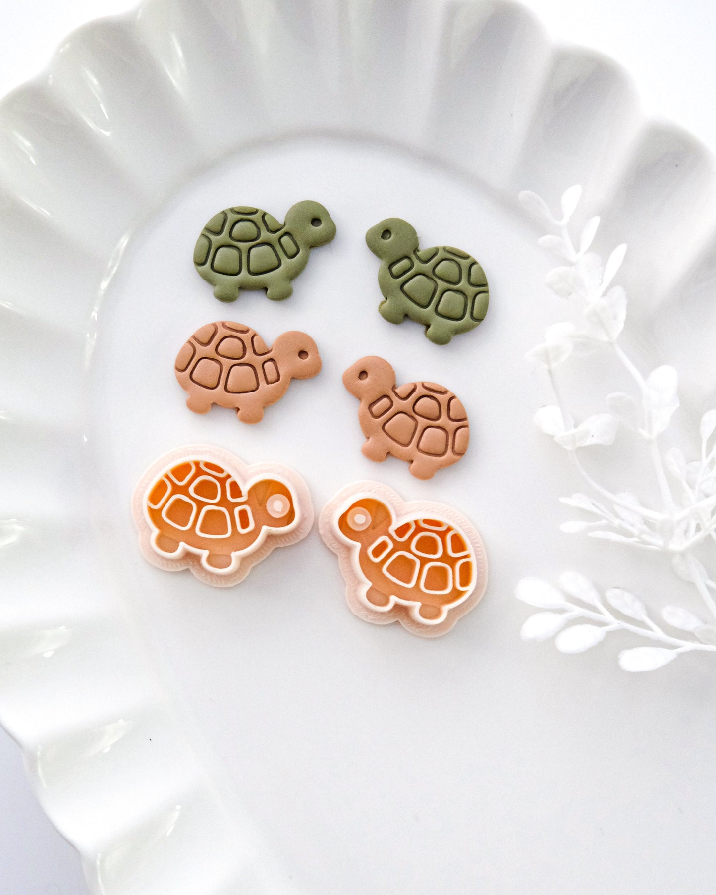 Turtle Polymer Clay Cutters