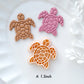 Sea Turtles Polymer Clay Cutters