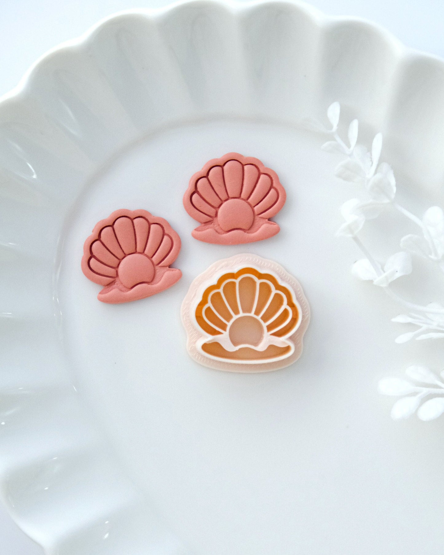 Pearl Shell Polymer Clay Cutters