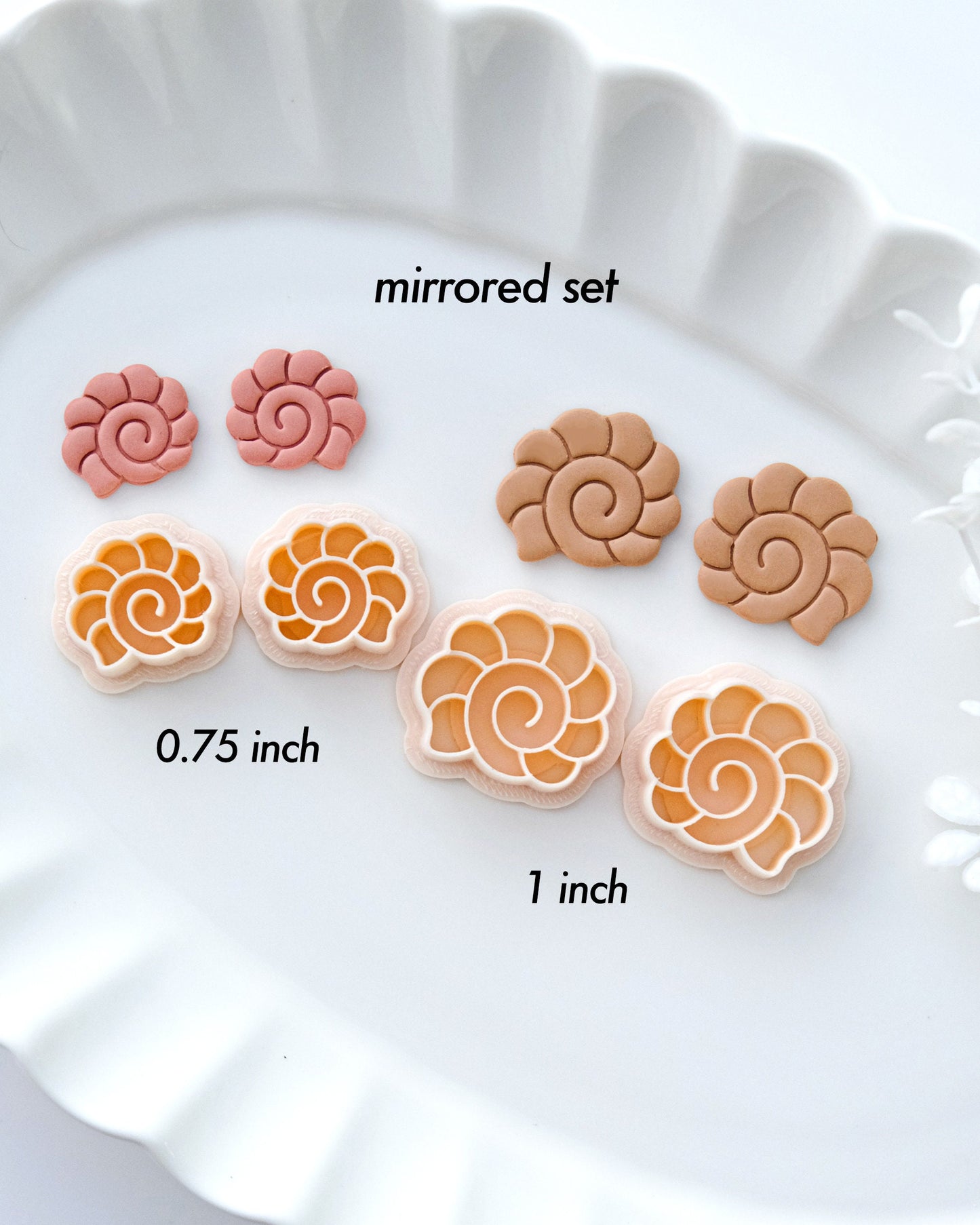 Sea Shell Clay Cutters Set