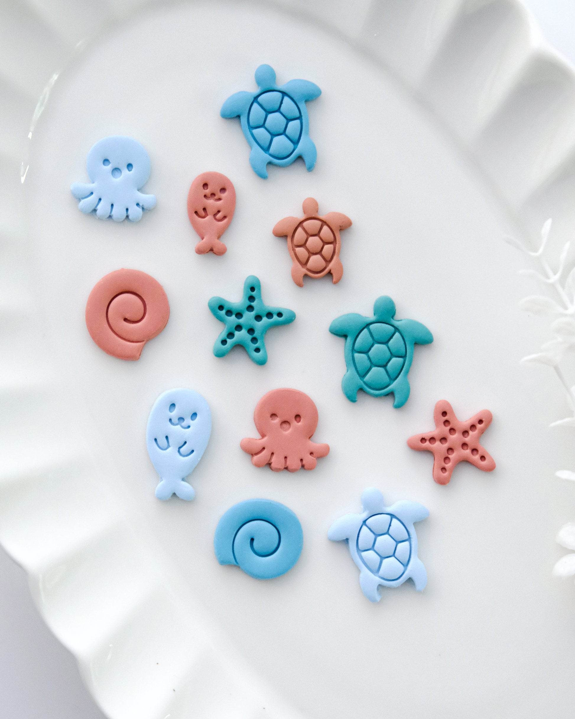 Animals Polymer Clay Cutter Whale Cutter Seal Cutter Turtle 
