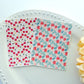 Fruit Strawberry Pattern Clay Transfer Paper
