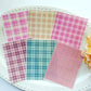 Plaid Image Transfer Paper for Polymer Clay
