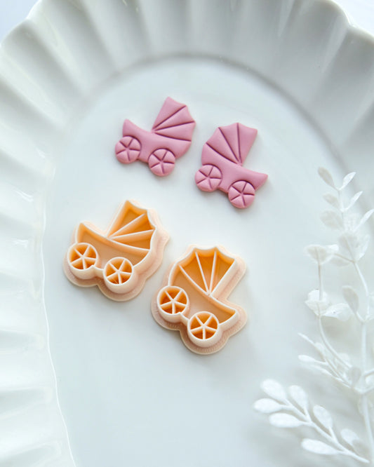 Stroller Polymer Clay Cutters