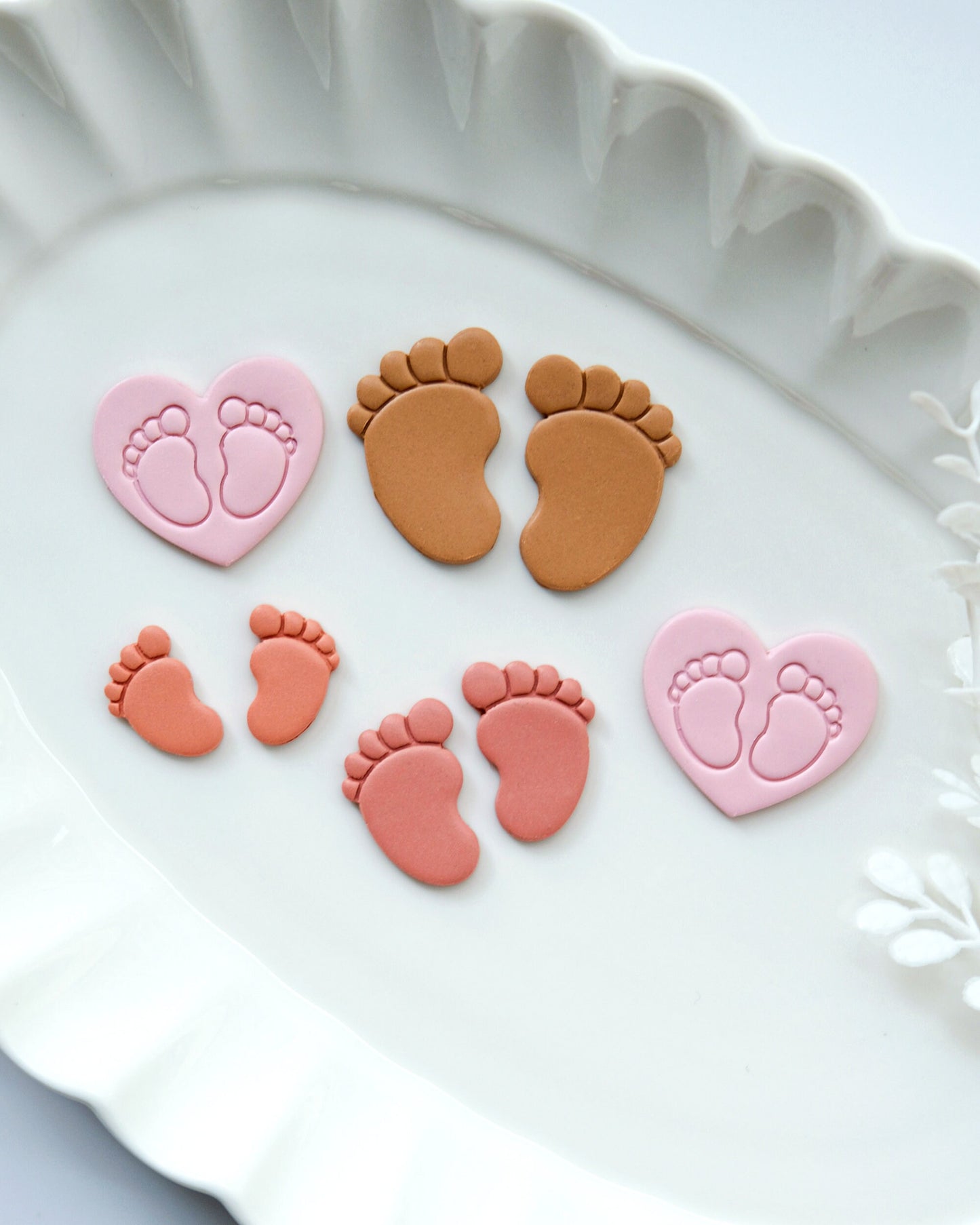 Baby Feet Clay Cutters