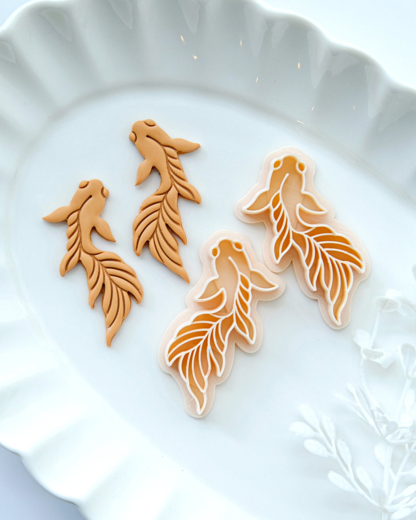 Goldfish Polymer Clay Cutters
