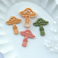 Mushroom Boho Polymer Clay Cutters