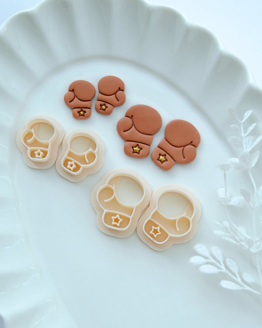 Boxing Gloves Polymer Clay Cutters