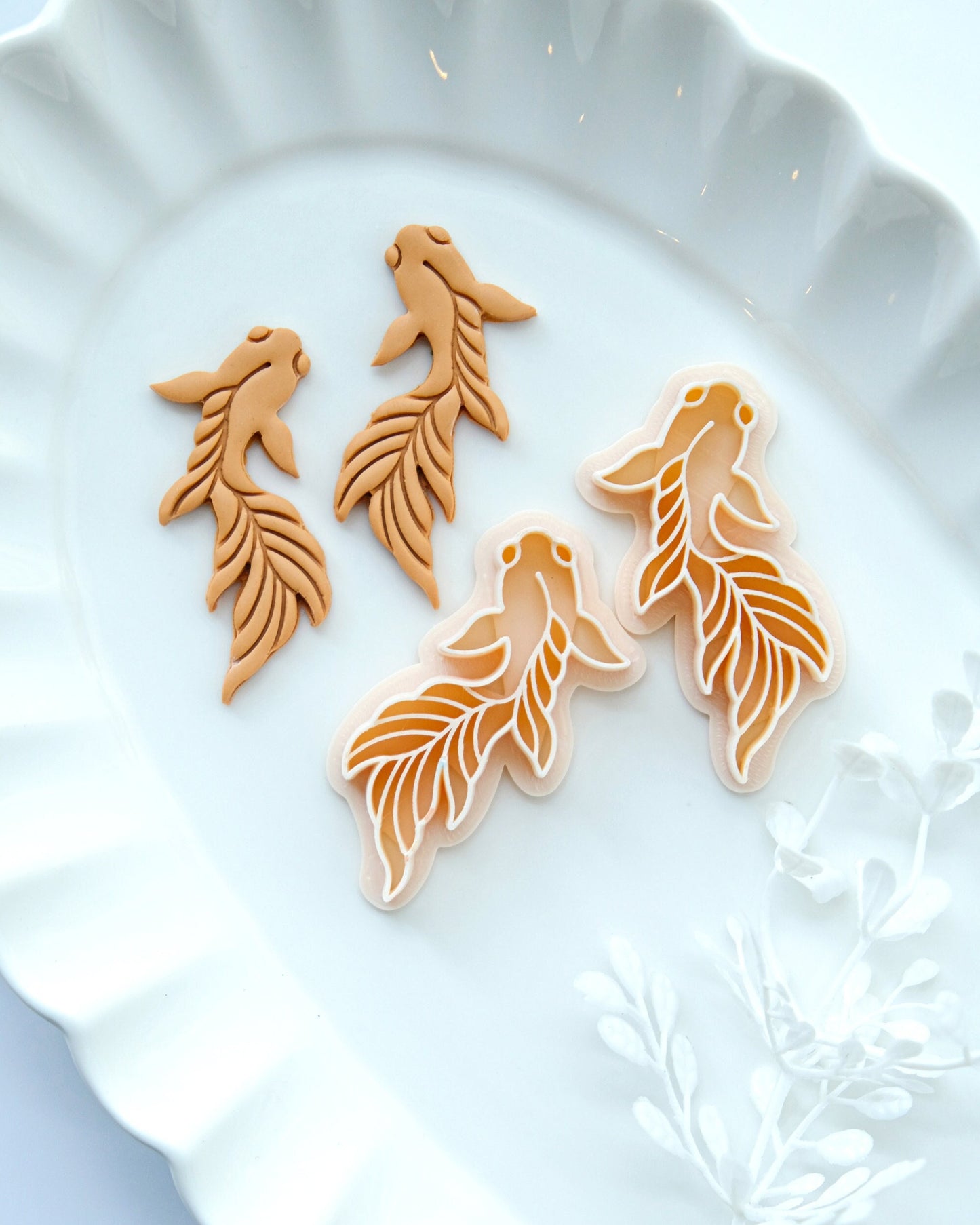 Goldfish Polymer Clay Cutters