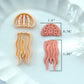 Jellyfish Polymer Clay Cutters Set of 2